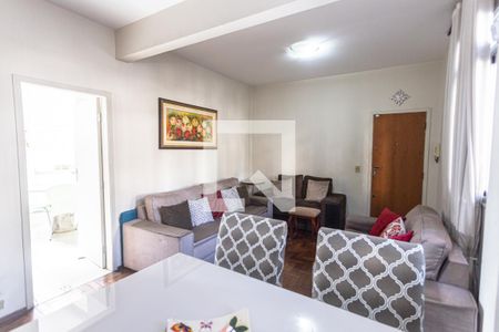 Sala de apartamento à venda com 3 quartos, 100m² em Santo Antônio, Belo Horizonte