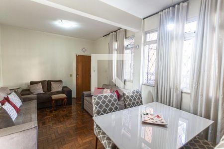 Sala de apartamento à venda com 3 quartos, 100m² em Santo Antônio, Belo Horizonte