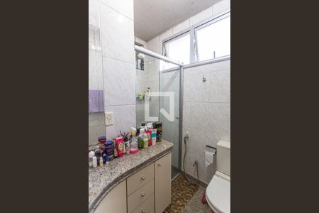 Banheiro da Suíte de apartamento à venda com 3 quartos, 100m² em Santo Antônio, Belo Horizonte