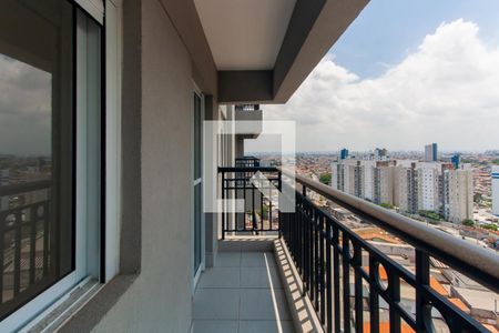 Varanda da Sala de apartamento à venda com 2 quartos, 37m² em Jardim Angela (zona Leste), São Paulo