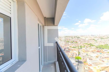 Varanda da Sala de apartamento para alugar com 1 quarto, 30m² em Jardim Angela (zona Leste), São Paulo