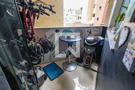 Varanda de apartamento à venda com 2 quartos, 70m² em Copacabana, Belo Horizonte