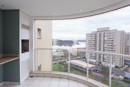 Varanda da Sala de apartamento à venda com 4 quartos, 327m² em Alphaville - Lagoa dos Ingleses, Nova Lima