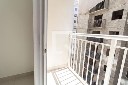 Varanda da Sala de apartamento para alugar com 1 quarto, 31m² em Bom Retiro, São Paulo