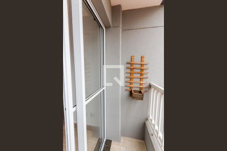 Varanda da Sala de apartamento para alugar com 2 quartos, 50m² em Vila Príncipe de Gales, Santo André