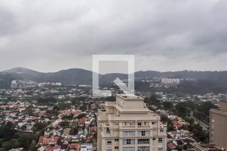 Vista da Sala de apartamento à venda com 3 quartos, 180m² em Alphaville Conde Ii, Barueri