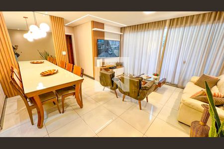 Sala de Jantar de apartamento à venda com 3 quartos, 141m² em Sagrada Família, Belo Horizonte