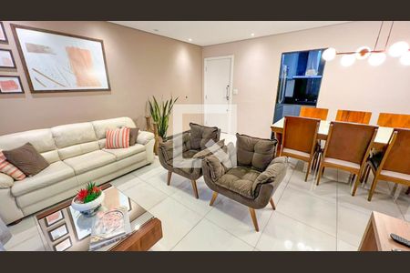 Sala de apartamento à venda com 3 quartos, 141m² em Sagrada Família, Belo Horizonte