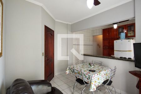 Sala de apartamento para alugar com 2 quartos, 60m² em Vila Tupi, Praia Grande