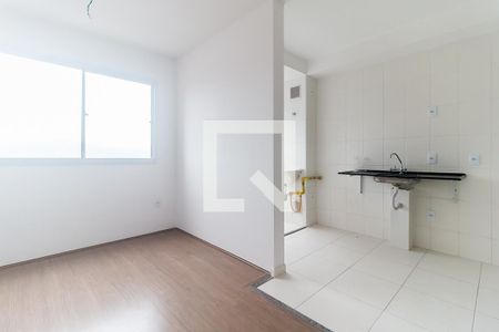 Sala/Cozinha de apartamento para alugar com 2 quartos, 40m² em Vila Nova Cintra, Mogi das Cruzes