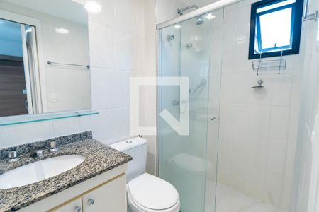 Banheiro da Suíte de apartamento à venda com 3 quartos, 75m² em Vila Mascote, São Paulo