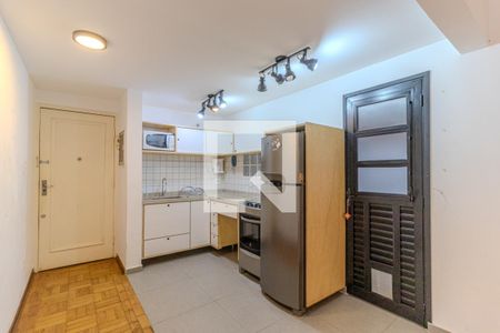 Cozinha de apartamento à venda com 1 quarto, 72m² em Consolação, São Paulo