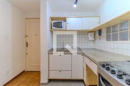 Cozinha de apartamento à venda com 1 quarto, 72m² em Consolação, São Paulo