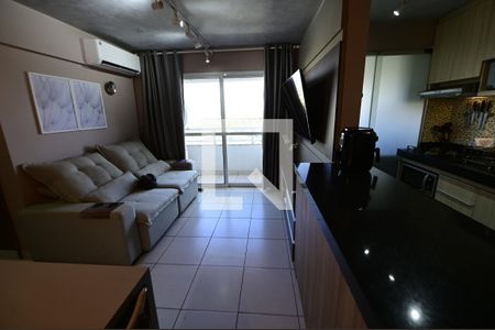 Sala de apartamento para alugar com 2 quartos, 56m² em Residencial Granville, Goiânia