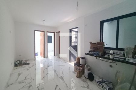 Sala e Cozinha de apartamento à venda com 2 quartos, 43m² em Parque Tomas Saraiva, São Paulo