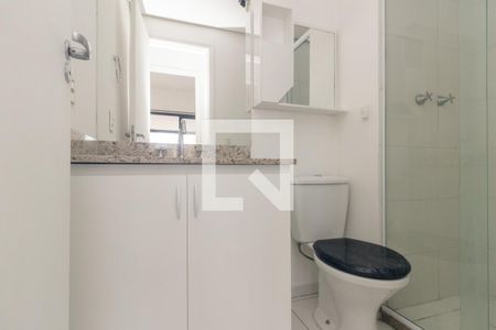 Banheiro de apartamento para alugar com 1 quarto, 50m² em Campos Elíseos, São Paulo