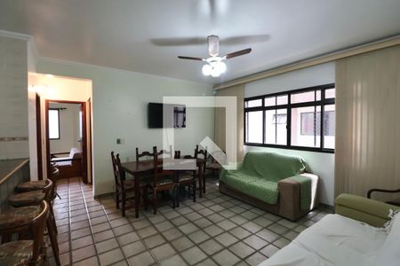 Sala de apartamento para alugar com 2 quartos, 100m² em Parque Enseada, Guarujá