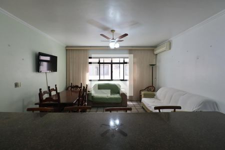 Sala de apartamento para alugar com 2 quartos, 100m² em Parque Enseada, Guarujá