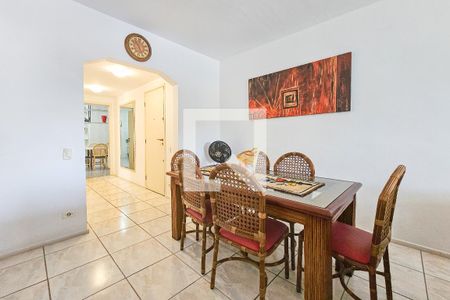 Sala de apartamento para alugar com 3 quartos, 118m² em Jardim Tres Marias, Guarujá