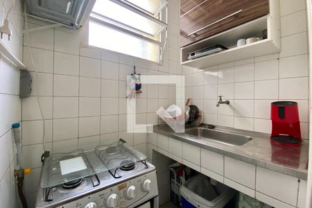 Cozinha de apartamento à venda com 1 quarto, 29m² em Centro, Rio de Janeiro