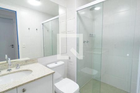 Banheiro de apartamento para alugar com 1 quarto, 38m² em Vila Clementino, São Paulo