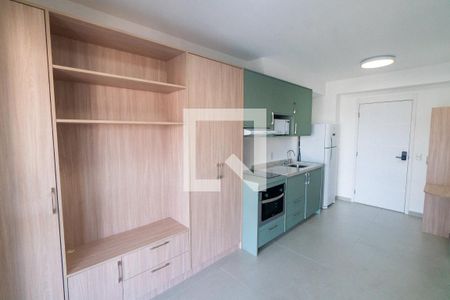 Sala/Cozinha de apartamento para alugar com 1 quarto, 38m² em Vila Clementino, São Paulo