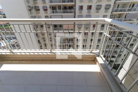 Varanda da Sala de apartamento à venda com 2 quartos, 65m² em Cachambi, Rio de Janeiro