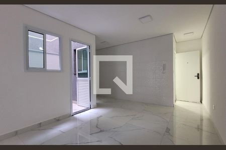 Sala de apartamento à venda com 2 quartos, 45m² em Jardim das Maravilhas, Santo André