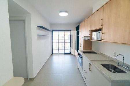 Sala/Cozinha de apartamento para alugar com 1 quarto, 38m² em Vila Clementino, São Paulo