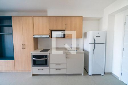 Sala/Cozinha de apartamento para alugar com 1 quarto, 38m² em Vila Clementino, São Paulo