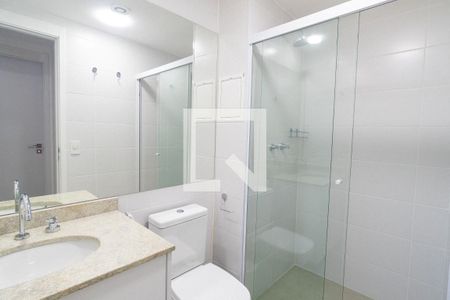 Banheiro de apartamento para alugar com 1 quarto, 38m² em Vila Clementino, São Paulo