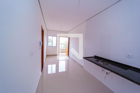 Sala/Cozinha de apartamento à venda com 2 quartos, 42m² em Vila Costa Melo, São Paulo