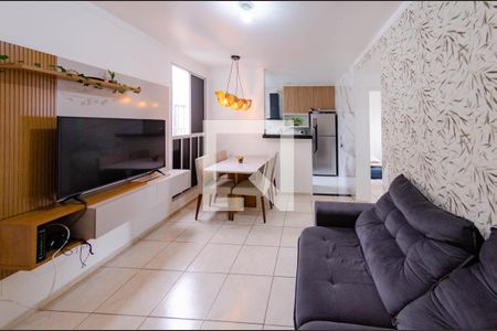 Sala de apartamento à venda com 2 quartos, 53m² em Estrela do Oriente, Belo Horizonte