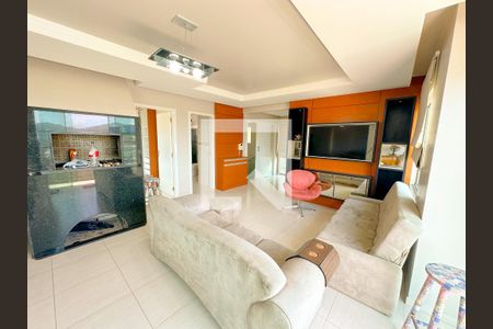 Sala de TV de apartamento para alugar com 1 quarto, 130m² em Ingleses do Rio Vermelho, Florianópolis