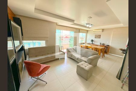 Sala de TV de apartamento para alugar com 1 quarto, 130m² em Ingleses do Rio Vermelho, Florianópolis