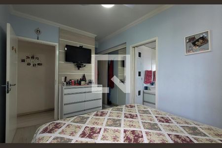 Suíte de apartamento à venda com 3 quartos, 96m² em Campestre, Santo André