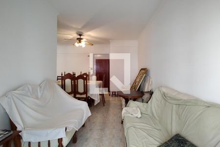 Sala de apartamento para alugar com 2 quartos, 123m² em Canto do Forte, Praia Grande