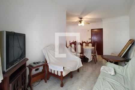 Sala de apartamento para alugar com 2 quartos, 123m² em Canto do Forte, Praia Grande