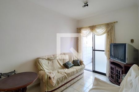 Sala de apartamento para alugar com 2 quartos, 123m² em Canto do Forte, Praia Grande