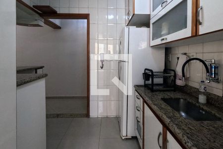 Cozinha Americana de apartamento para alugar com 2 quartos, 70m² em Encruzilhada, Santos