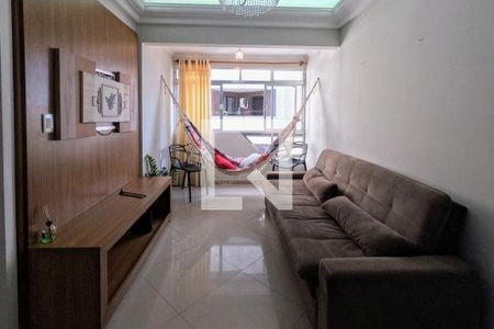 Sala de apartamento para alugar com 2 quartos, 70m² em Encruzilhada, Santos