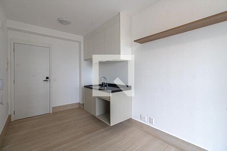 Sala/Cozinha de apartamento para alugar com 1 quarto, 33m² em Vila Gumercindo, São Paulo