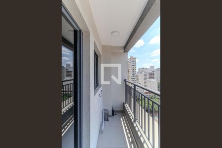 Varanda de kitnet/studio à venda com 1 quarto, 26m² em República, São Paulo