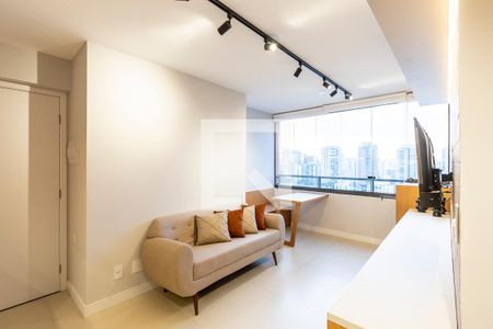 Sala de apartamento para alugar com 1 quarto, 34m² em Perdizes, São Paulo