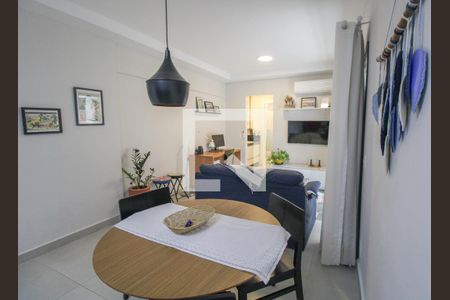 Sala de apartamento à venda com 1 quarto, 50m² em Cambuí, Campinas