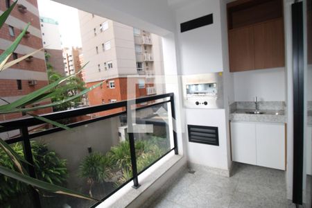 Sacada/Sala de apartamento à venda com 1 quarto, 50m² em Cambuí, Campinas