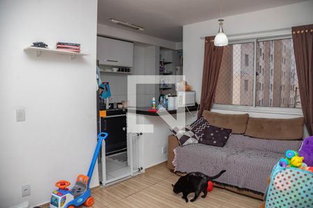 Sala  de apartamento à venda com 2 quartos, 44m² em Centro, Diadema