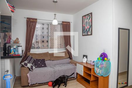 Sala  de apartamento à venda com 2 quartos, 44m² em Centro, Diadema