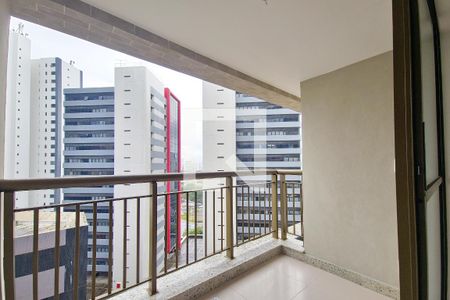 Varanda da Sala de apartamento para alugar com 1 quarto, 45m² em Pituba, Salvador