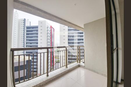 Varanda da Sala de apartamento para alugar com 1 quarto, 45m² em Pituba, Salvador